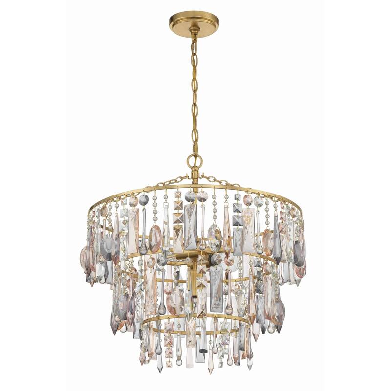 Crystorama Lighting Group ELS-7103 Elsa 3 Light 20" Wide Crystal
