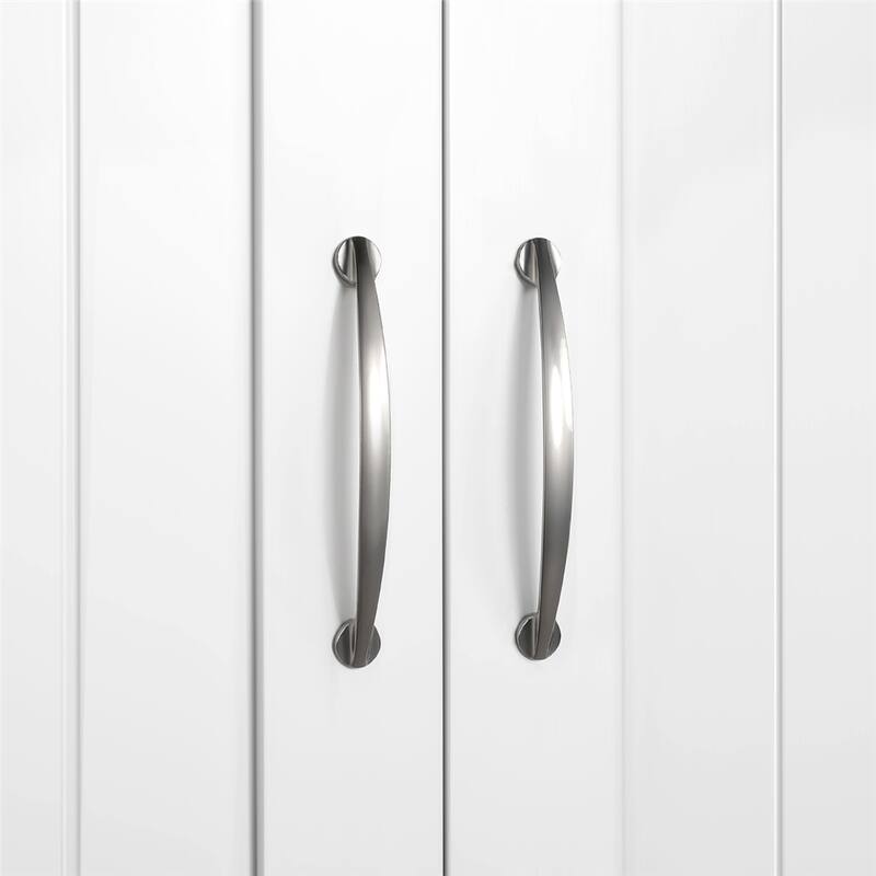 Yaheetech Wooden Bathroom Wall Mount Cabinet with Adjustable Shelf, White