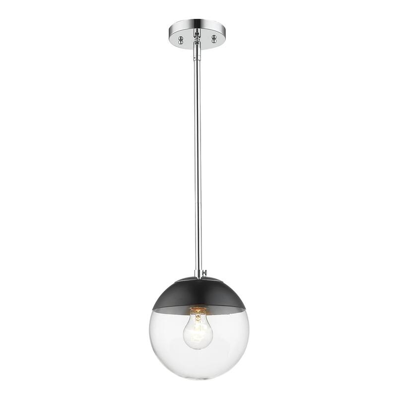 Golden Lighting Dixon Single Light 8" Wide Mini Pendant