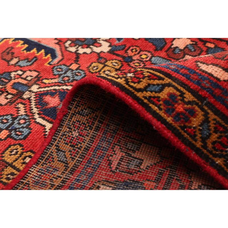 ECARPETGALLERY Hand-knotted Anadol Red Wool Rug - 2'11 x 9'10