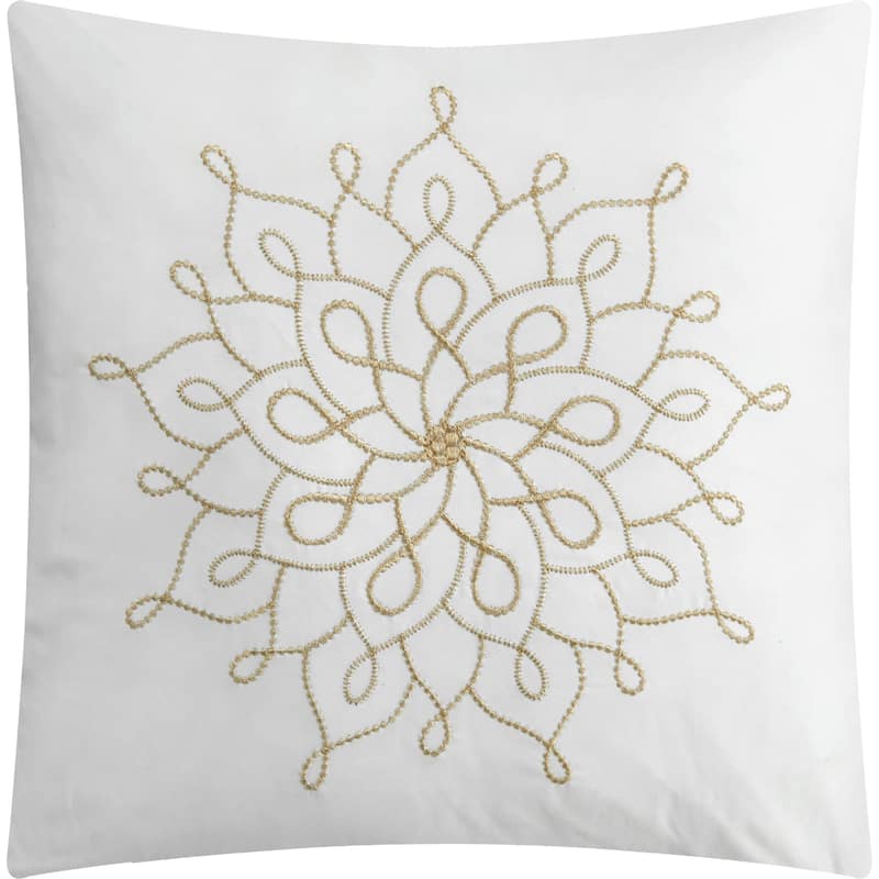 3D Floral Pattern Lannie 7 Piece Comforter Set by Nanshing