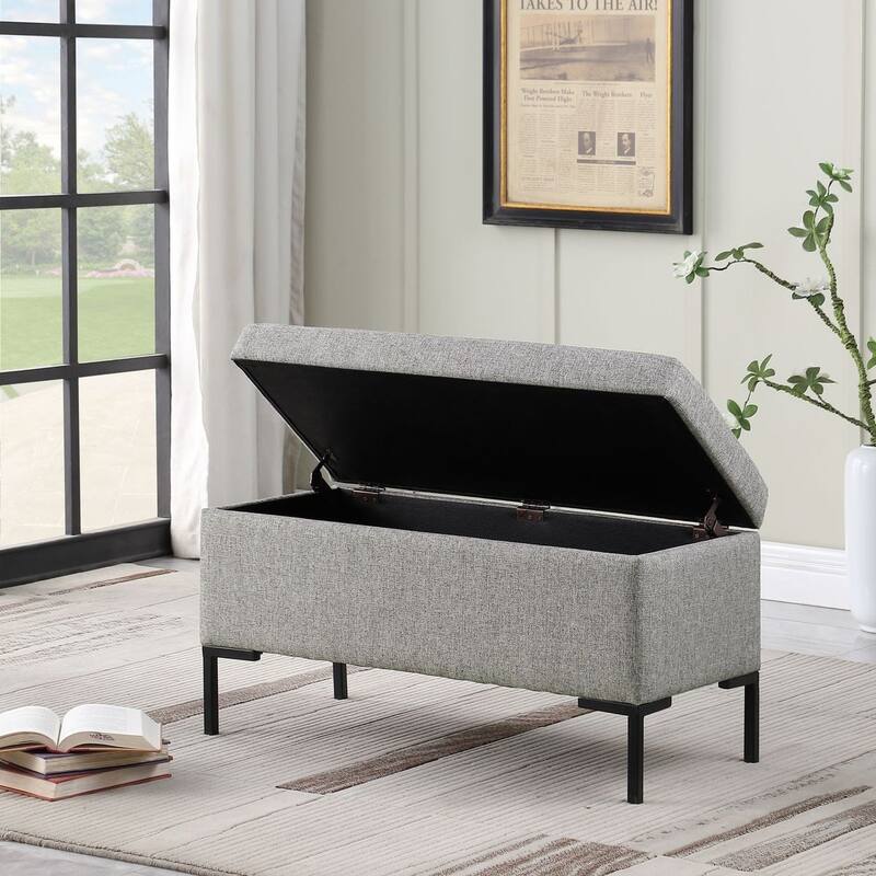 HomePop Storage Bench with Metal Leg