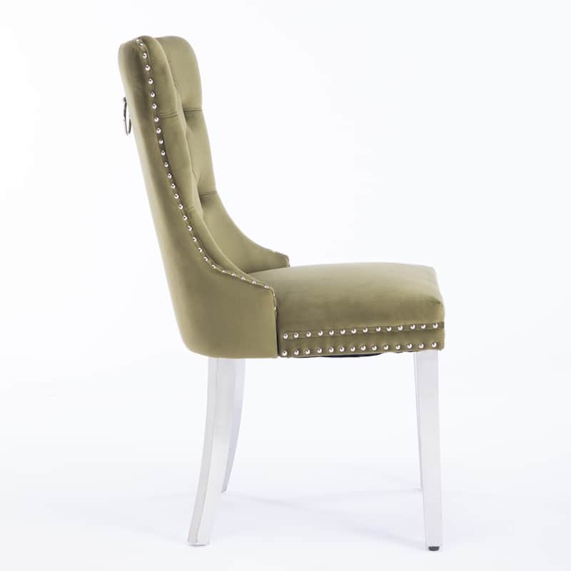 Upholstered Dining Chair Set Of 2