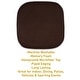 preview thumbnail 14 of 106, 16-in. Square Non-slip Memory Foam Seat Cushions (2 OR 4) - 16 X 16