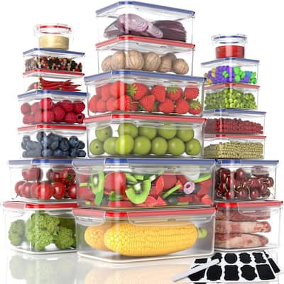 40-Piece Reusable Food Storage Containers