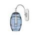Option White Polished Chrome / Blue