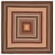 preview thumbnail 31 of 45, SAFAVIEH Handmade Braided Juliana Country Rug 5' Square - Brown/Light Brown - Square