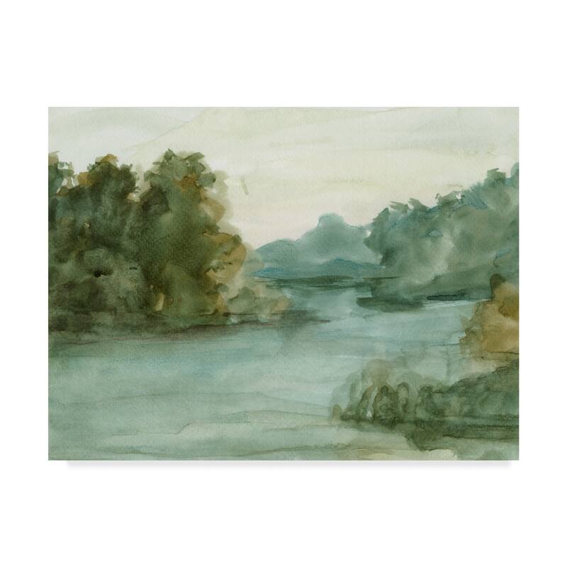 Ethan Harper 'Ua Ch Watercolor Sketchbook I' Canvas Art