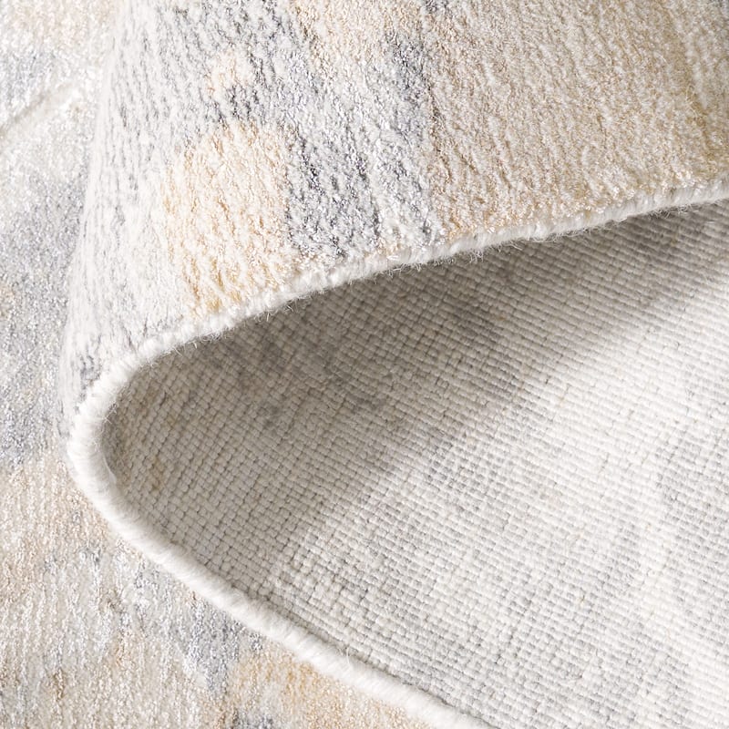 SAFAVIEH Hand-Knotted Mirage Samuelle Modern Viscose & Wool Rug