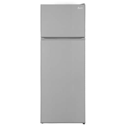 Avanti RA75V3S 7.4 Cu Ft Apartment Size Refrigerator/Freezer, Stainless Steel