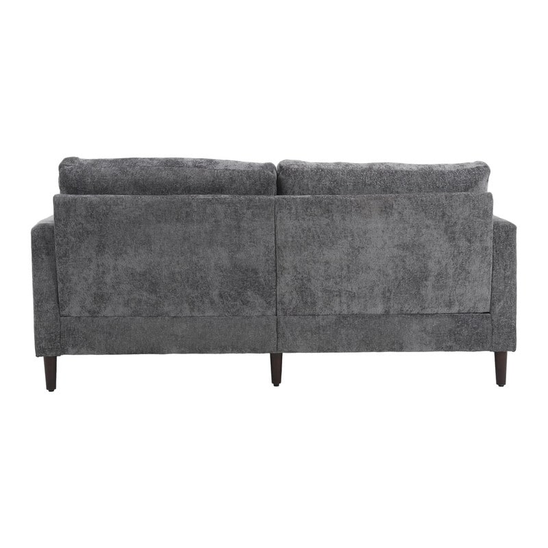 68.9-In Modern Chenille Fabric Loveseat,Living Room Couches with Rubber Wood Legs