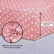 preview thumbnail 75 of 75, Superior Cotton Blend Polka Dot Bed Sheet Set