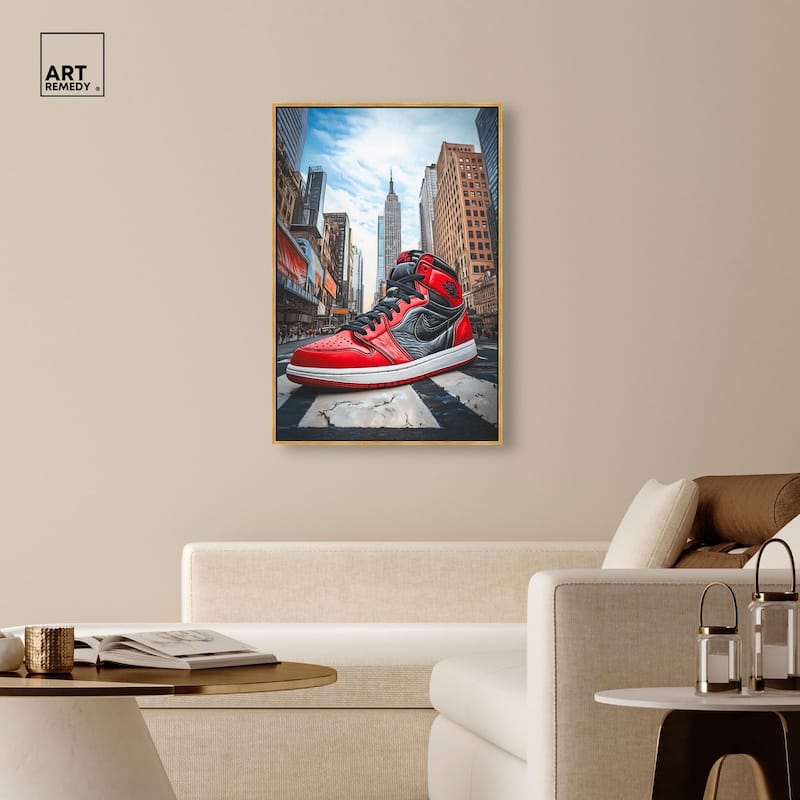 Sneaker of New York Canvas by Art Remedy