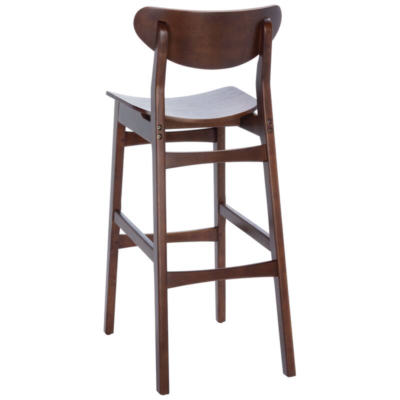 SAFAVIEH Petra Bar Stool - 17" W x 23" D x 42" H - 17Wx23Dx42H