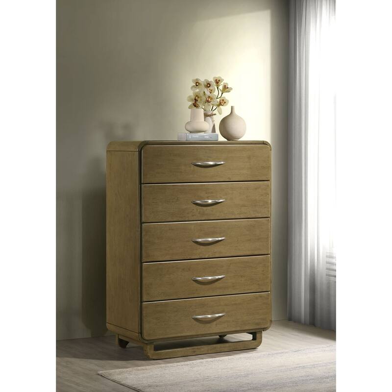 Tully Nutmeg 5-drawers Chest