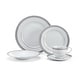 preview thumbnail 4 of 7, Mikasa Platinum Crown 40-Piece Dinnerware Set, Service for 8