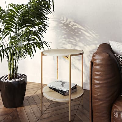 Kamryn Modern Accent Table - 23.5"H x 16.5"W x 16.5"D