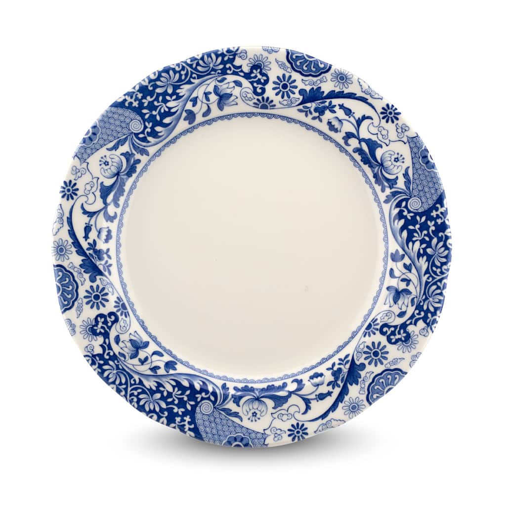 Spode Blue Italian Brocato Plate