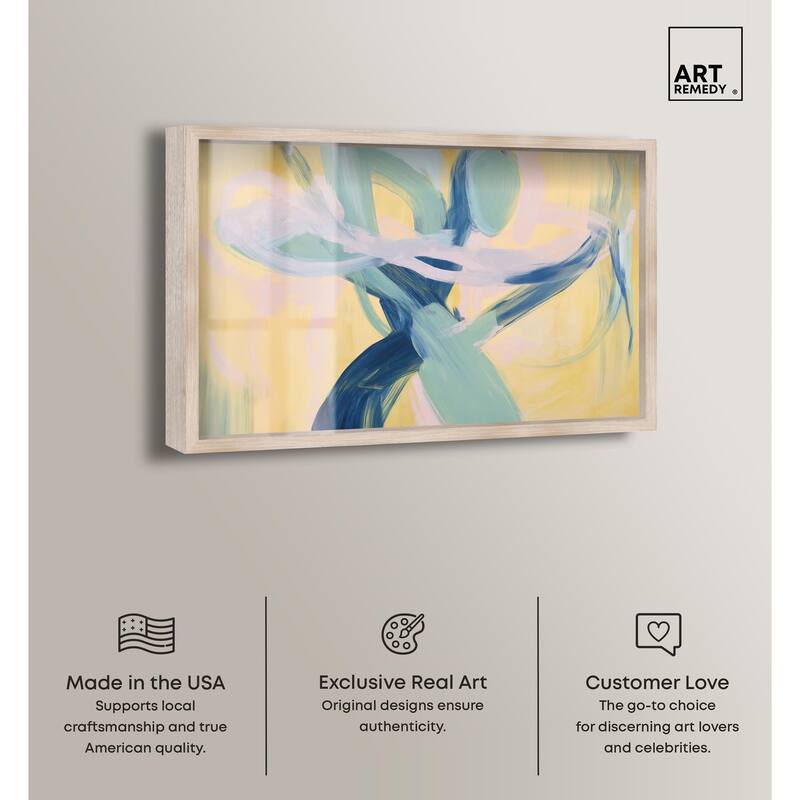 Entangled Embrace II Shadowbox by Art Remedy