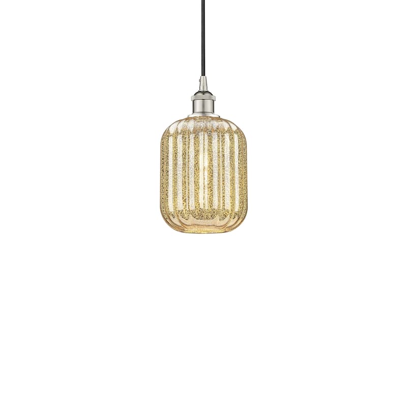Innovations Lighting 616-1P-12-7 Preston Pendant Preston 7" Wide Mini - Polished Nickel / Mercury
