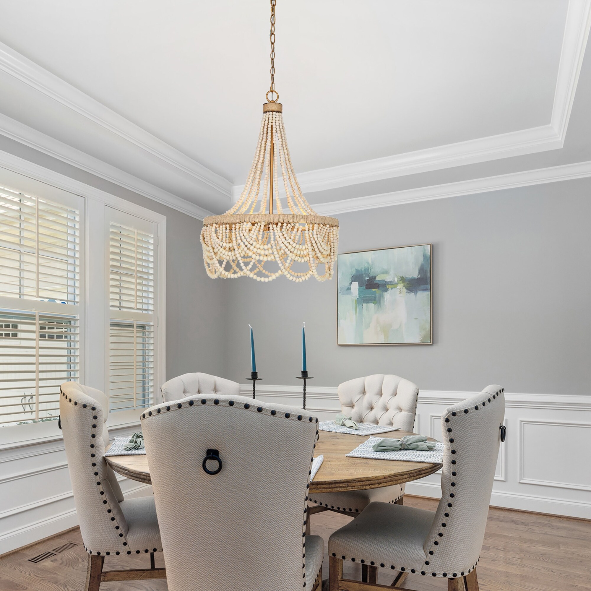 Francesca beaded chandelier on sale