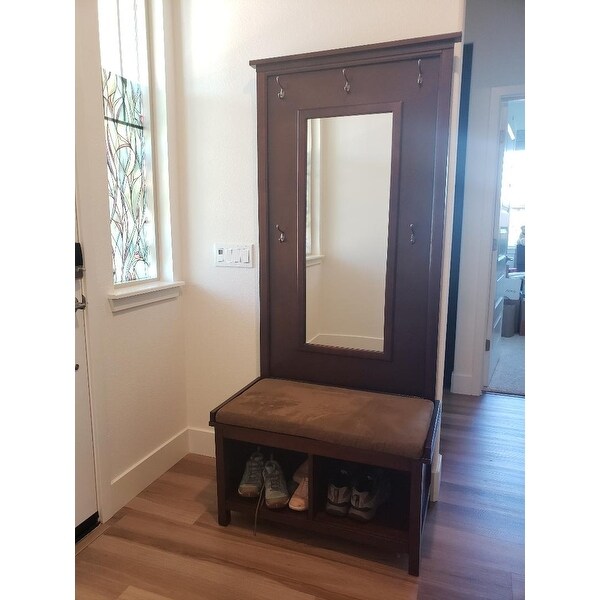 hall tree crate and barrel