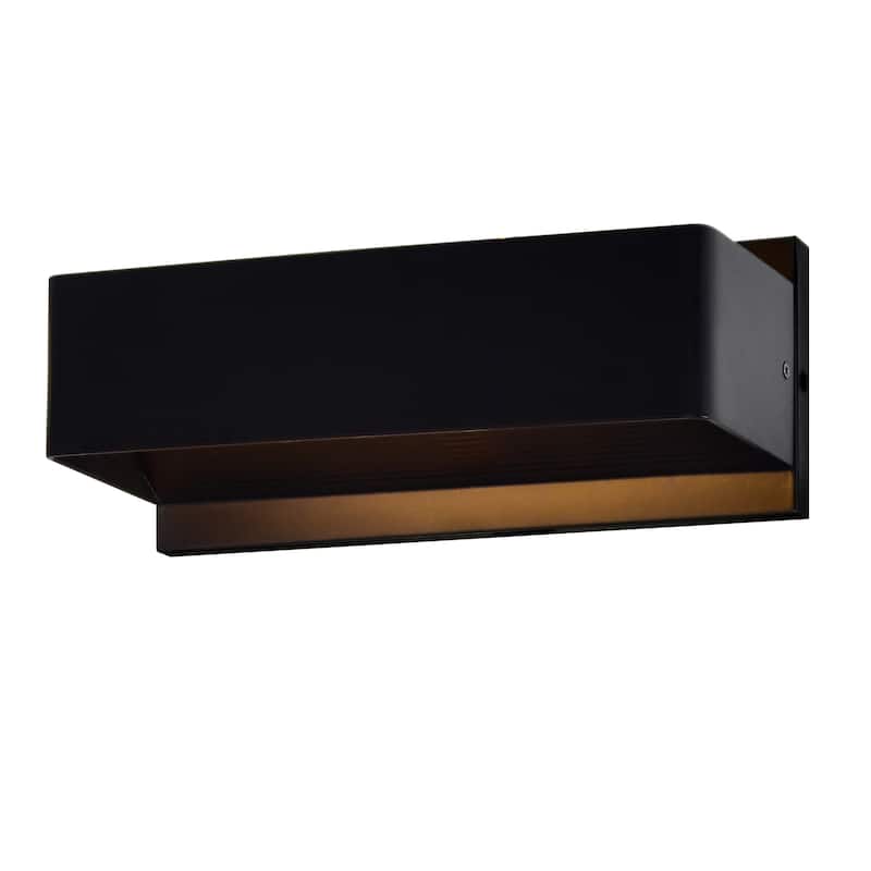 Lilliana LED Wall Sconce With Black Finish - Black