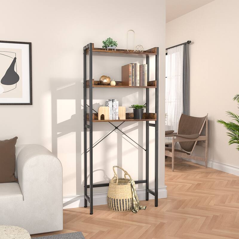 Over-The-Toilet Storage Rack, 3-Tier Bathroom Organizer Shelf Over Toilet