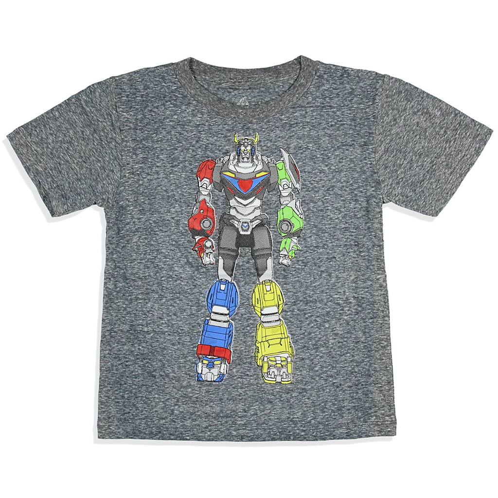Voltron Boys' Space Explorers Giant Robot Graphic Print T-Shirt