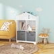 preview thumbnail 10 of 11, 2-Tier Storage Display Organizer with 2 Collapsible Fabric Drawers