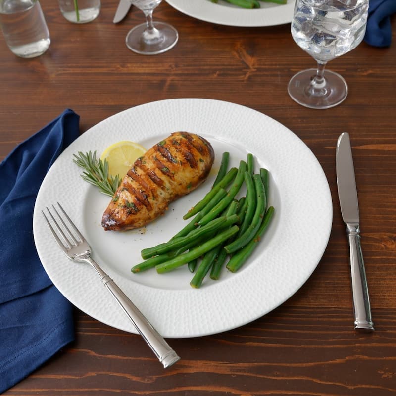 Fortessa Bistro 18/10 Stainless Steel, 5PC Flatware Set (Service for 1), Silver - 5 Piece Set