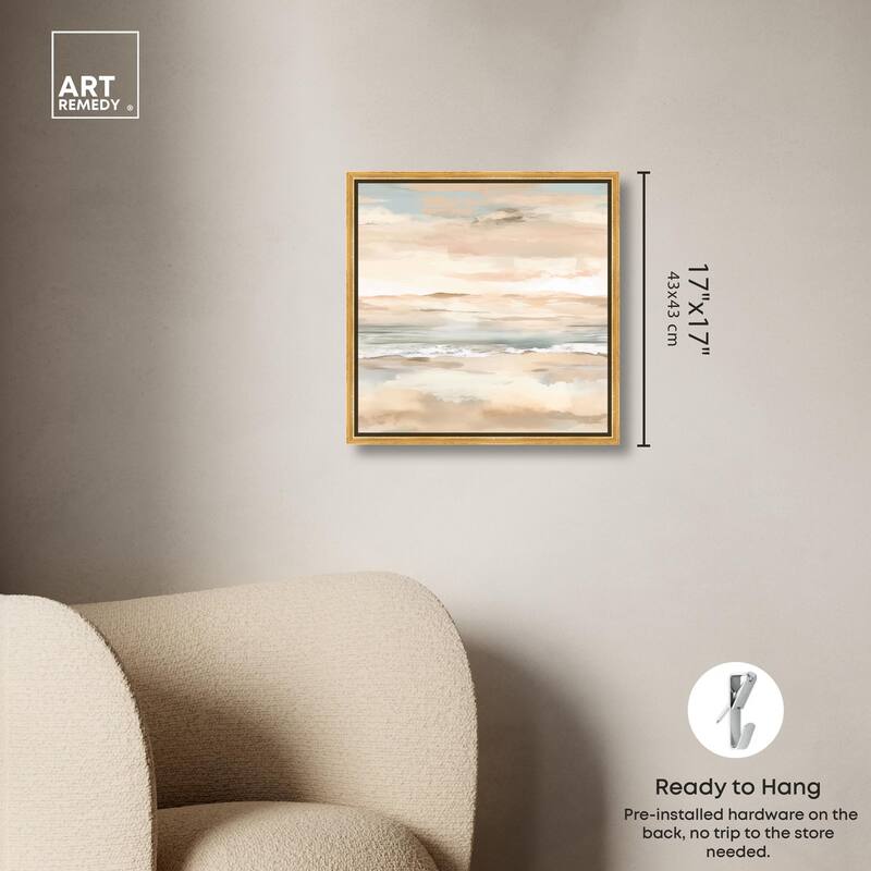 Roseate Skyfall II Canvas by Art Remedy