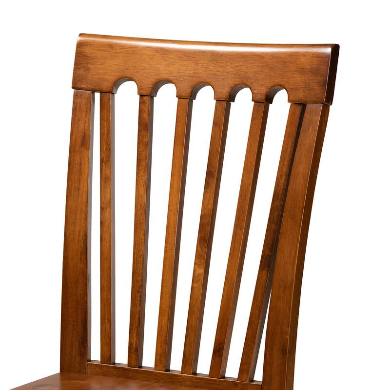 Minette Modern and Contemporary Transitional 2-Piece Dining Chair Set