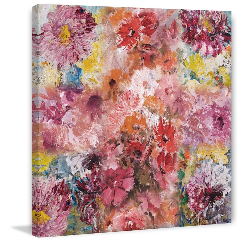 Spring Beauties Print on Wrapped Canvas