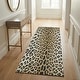 preview thumbnail 18 of 18, Dream Decor Rugs Gelato Jungle Leopard Black Beige Outdoor Area Rug