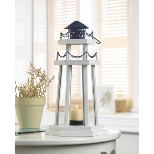 Wooden Light House Lantern