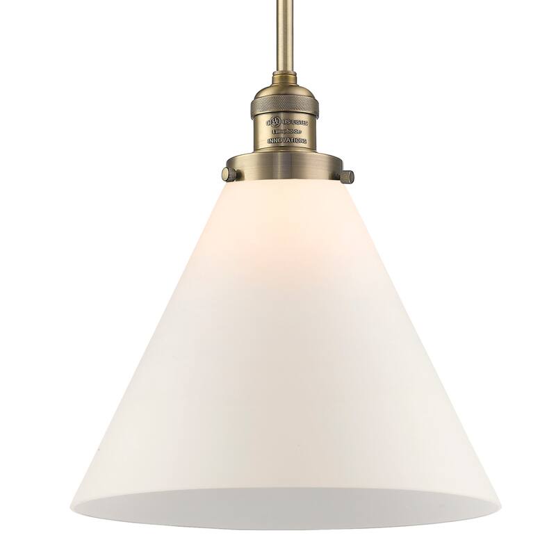 Innovations Lighting Large Cone Single Light 8" Wide Mini Pendant with