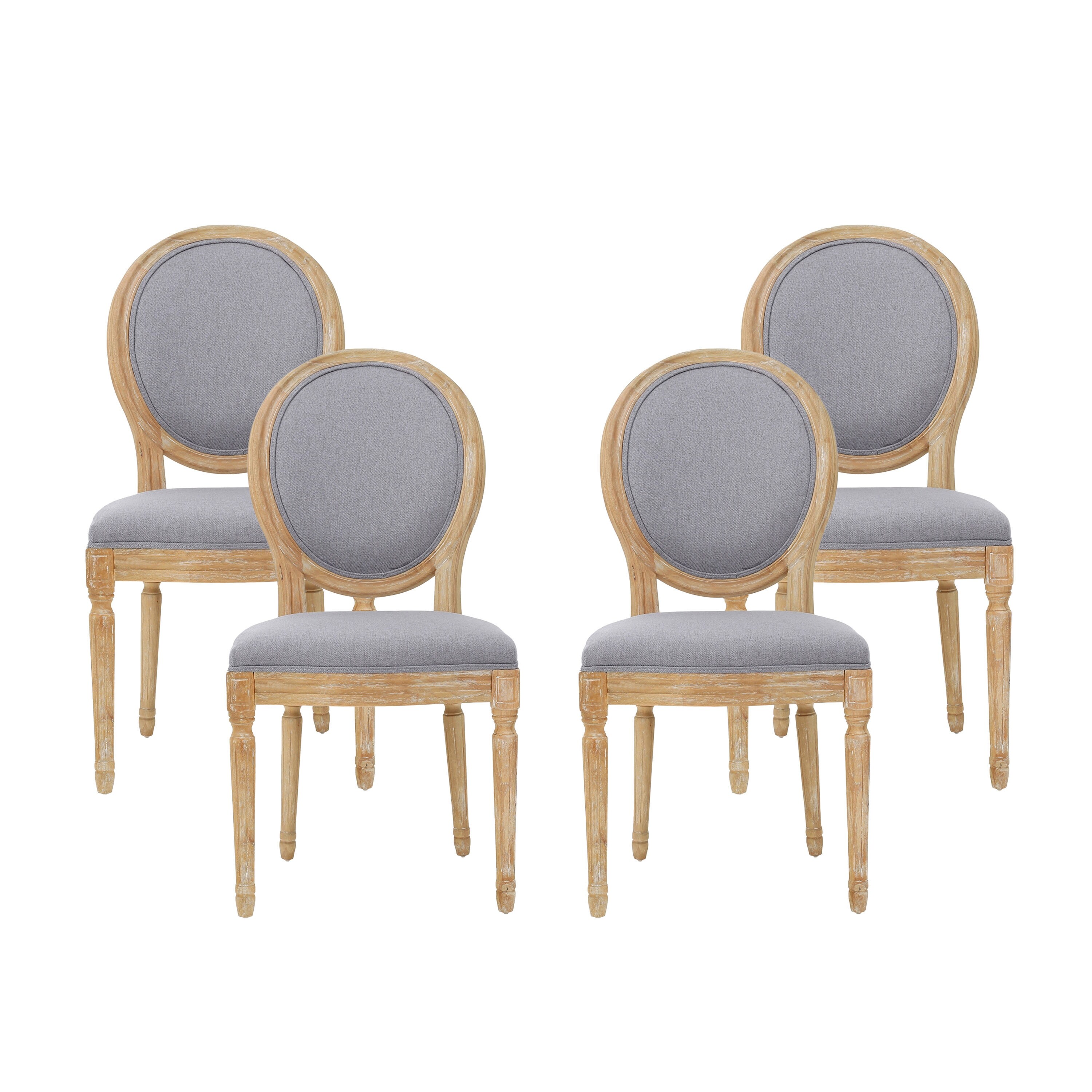 French country fabric dining chairs deals