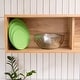 preview thumbnail 5 of 4, Libbey Baker's Basics 4-Piece Glass Mixing Bowl Set with Plastic Lids, Multi-Size