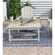 preview thumbnail 7 of 55, POLYTRENDS Laguna All Weather Poly Outdoor Coffee Table - Rectangle