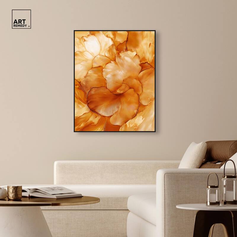 Sunlit Bloom II Canvas by Art Remedy
