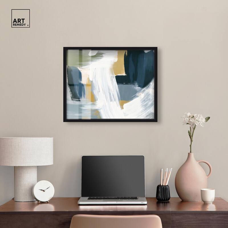 Moss Layers III Shadowbox by Art Remedy