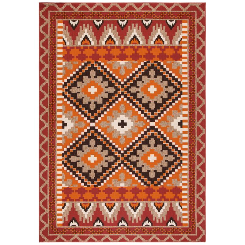 SAFAVIEH Veranda Vitaline Indoor/ Outdoor Waterproof Patio Backyard Rug
