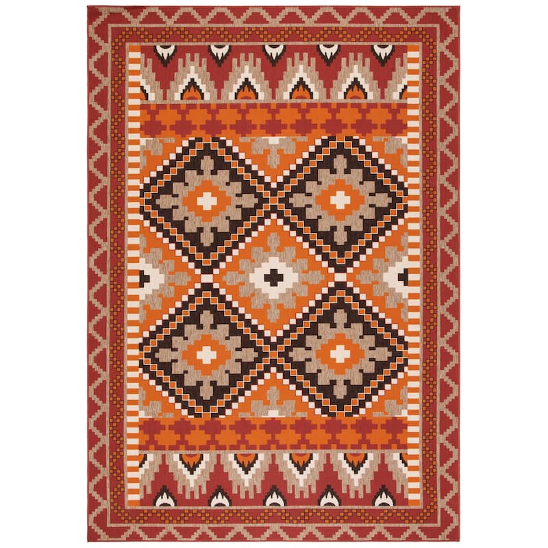 SAFAVIEH Veranda Vitaline Indoor/ Outdoor Waterproof Patio Backyard Rug