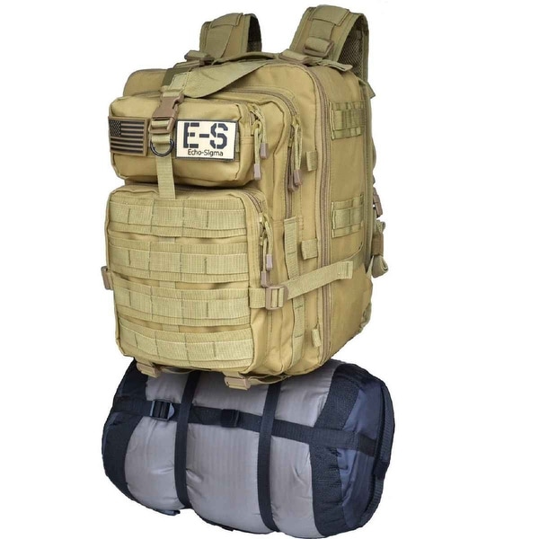 Echo-Sigma Emergency Bug Out Bag Red - ES-BOB-RED
