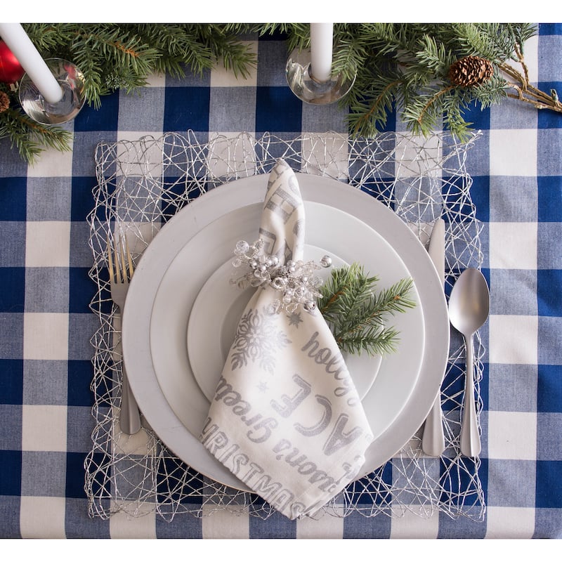 Design Imports Woven Paper Kitchen Placemat Set (Set of 6)