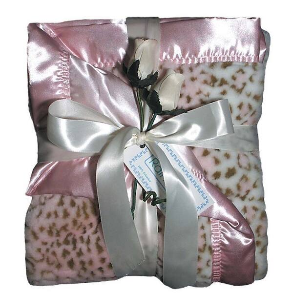 Raindrops Baby Girls Faux Fur Receiving Blanket Pink 28 X 36 One Size On Sale Overstock 25571805