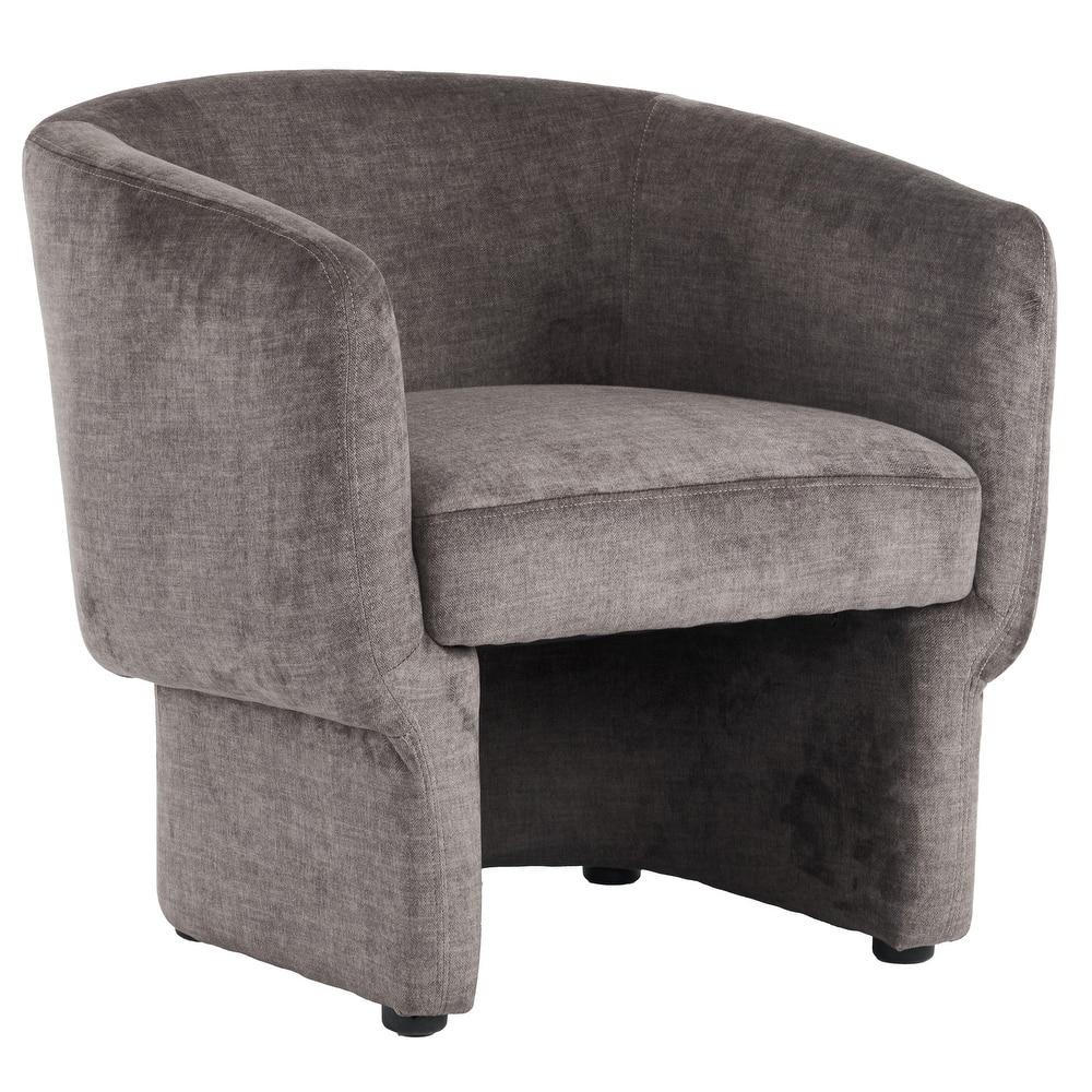 Contemporary Velvet Accent Chair
