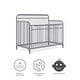 preview thumbnail 25 of 44, Little Seeds Ivy 3-in-1 Convertible Metal Crib