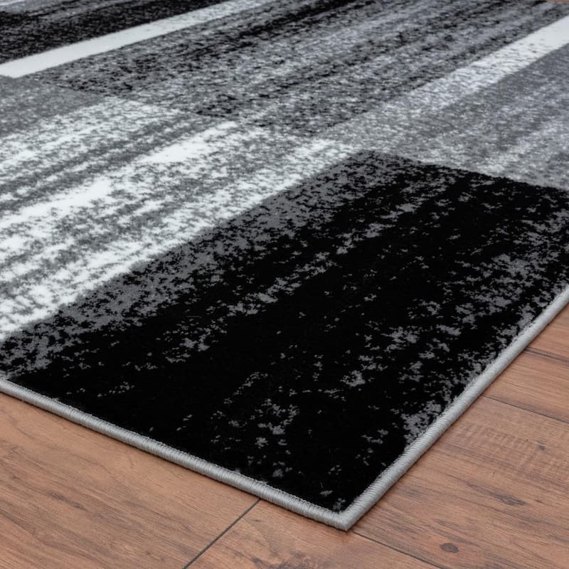 Luxe Weavers Art Deco Abstract Geometric Area Rug
